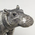 UK Country Artists Sterling Silver Sculpture Hippopotamus Figurine 120g